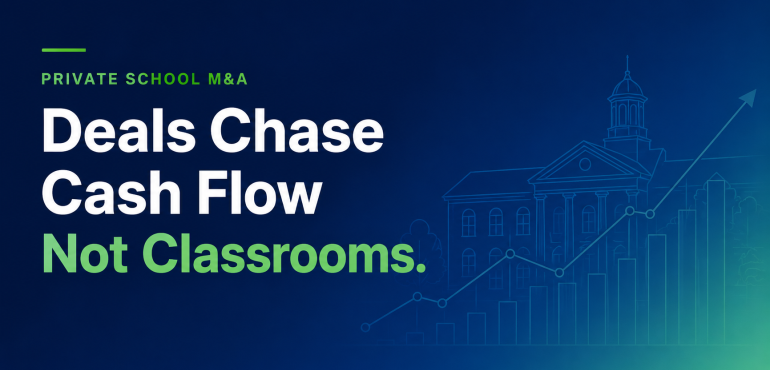 Why does private equity want private schools now?