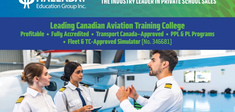 LEADING CANADIAN AVIATION TRAINING COLLEGE FLIGHT SCHOOL
